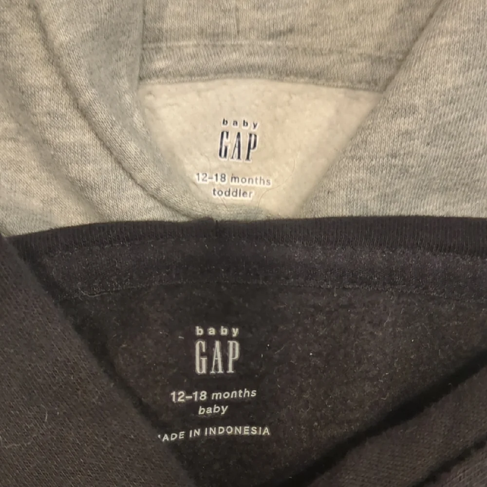 GAP Kids Gray and Black Hoodies
